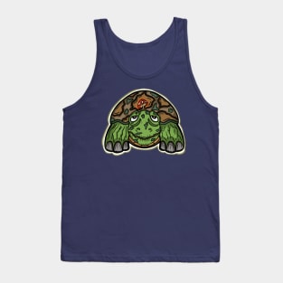 Legendary Turtle Cartoon Character Tank Top